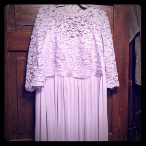 David's bridal lace dress Iris